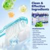 7.5% Nano Hydroxyapatite Toothpaste,6 Pack Fresh Breath Whitening Toothpaste for Remineralizing Enamel & Sensitive Relief,Antiplaque,Natural Peppermint,Fluoride-Free view 2