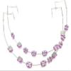1 Pack Temporary Tooth Decoration with Metal Wires,Metal Bracket and Orthodontic Ligature Ties,Props for Dental Students to Practice and Orthodontist Explain (Purple) view 1