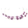 1 Pack Temporary Tooth Decoration with Metal Wires,Metal Bracket and Orthodontic Ligature Ties,Props for Dental Students to Practice and Orthodontist Explain (Purple) view 4