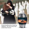 Remembrate Motorcycle Adult Urns for Human Ashes - Funeral Urn for Human Ashes Adult Male and Female 3 Inch - Green Burial Urns for Cremated Remains - Small Memorial Cremains Containers view 4