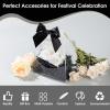 AODESTINY 2.2LBS Crinkle Cut Paper Shred Filler, Black Shredded Paper for Gift Bag Box Basket, Packing Grass Cushion Crinkle Shred Filler for Christmas Wedding Birthday Bridesmaid Engagement view 3