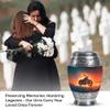 Remembrate Motorcycle Ash Urns for Humans Mom - Urns for Human Ashes Men and Women - Green Keepsake Urn for Ashes Adult Female 3 Inch - Cremation Urn for Adult Male for Remains view 4