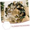 Zerodeko 6set Heart Wreath Frame Plastic Floral Arrangement Holder for DIY Craft Supplies and Wedding Supplies view 3