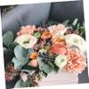 Zerodeko 6set Heart Wreath Frame Plastic Floral Arrangement Holder for DIY Craft Supplies and Wedding Supplies view 4