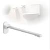 Folding Toilet Grab Bar, Designed for People with Limited MobilityFoldable Wall Mounted Safety Support Non Slip Toilet Grab Bar, with Night Light(Beige,Style 1) view 1