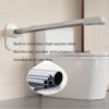 Folding Toilet Grab Bar, Designed for People with Limited MobilityFoldable Wall Mounted Safety Support Non Slip Toilet Grab Bar, with Night Light(Beige,Style 1) view 4