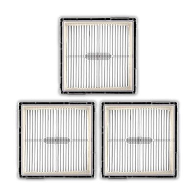 (3 Pack) Replacement HEPA Filters for Roborock Q10 S5+ Q10 S5/ X5/ X5+ Robot Vacuum, Filters Accessories Kit, Upright Filter, Canister Filter
