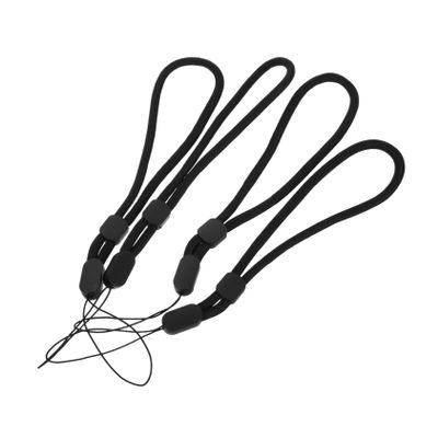 Mikikit 4PCS Adjustable Backpack Hiking Pole Ropes Secure Lanyard Holder for Trekking Climbing and Outdoor Activities Versatile Bungee Straps for Easy Cane Support and Convenience