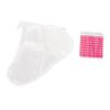 PartyKindom 100pcs Sanitary Foot Tub Liners Plastic Foot Bath Bags Disposable Covers for Pedicure Spa Soaking Liners Beauty Salon Supplies view 1