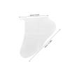 PartyKindom 100pcs Sanitary Foot Tub Liners Plastic Foot Bath Bags Disposable Covers for Pedicure Spa Soaking Liners Beauty Salon Supplies view 2