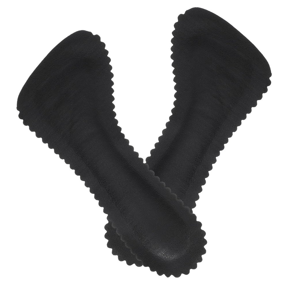 Mikinona Leather Insoles for Women High Heels Foot Care Insoles Slip-Resistant Pads for Black Heels