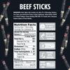 Jerky.com 100% Original Beef Snack Sticks 10 Pack | Sugar Free, Low Carb, High Protein Keto Snacks | Delicious Gluten Free Beef Jerky Sticks | Gifts for Men view 4