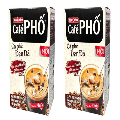 Instant Coffee Powder, Quick Dissolving (2 PACKS, BLACK COFFEE)