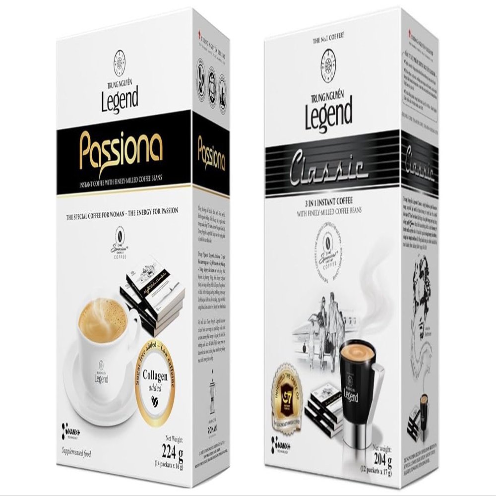 Instant Coffee Powder, Quick Dissolving (COMBO, COLLAGEN PASSIONA INSTANT COFFEE)