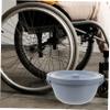 DEARMAMY Potty Chair with Lid for Wheelchair Lightweight Portable Commode for Seniors Adults Pregnant Women Compact Design for Easy Carrying Cleaning Practical view 4