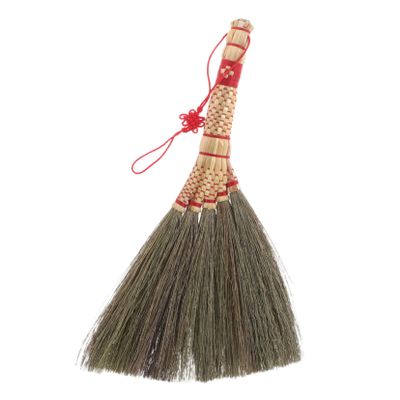 INOOMP Mini Desk Broom for Precise Cleaning Compact Grass Brush for Desktop Balcony and Coffee Table Lightweight and Sturdy for Dust Removal