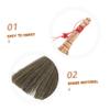 INOOMP Mini Desk Broom for Precise Cleaning Compact Grass Brush for Desktop Balcony and Coffee Table Lightweight and Sturdy for Dust Removal view 3