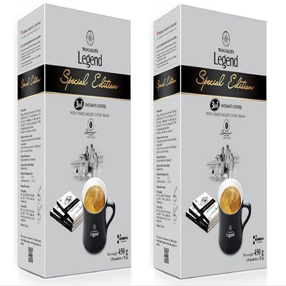 Instant Coffee Powder, Quick Dissolving (2 PACKS, SPECIAL EDITION COFFEE)