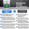 Sodium Bicarbonate Powder for Organic Use, Grade 1 Aluminum Free Baking Soda, Natural No Chemicals, Pure Powder for Cooking, Bicarbonato De Sodio Para Tomar en Polvo, 1 lb view 2