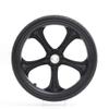 16 Inch Electric Wheelchair Rear Wheel Assembly, 16X1.75 Solid PU Wheelchair Replacement Wheel, Aluminum Alloy Hub, Bearing: 17mm view 3