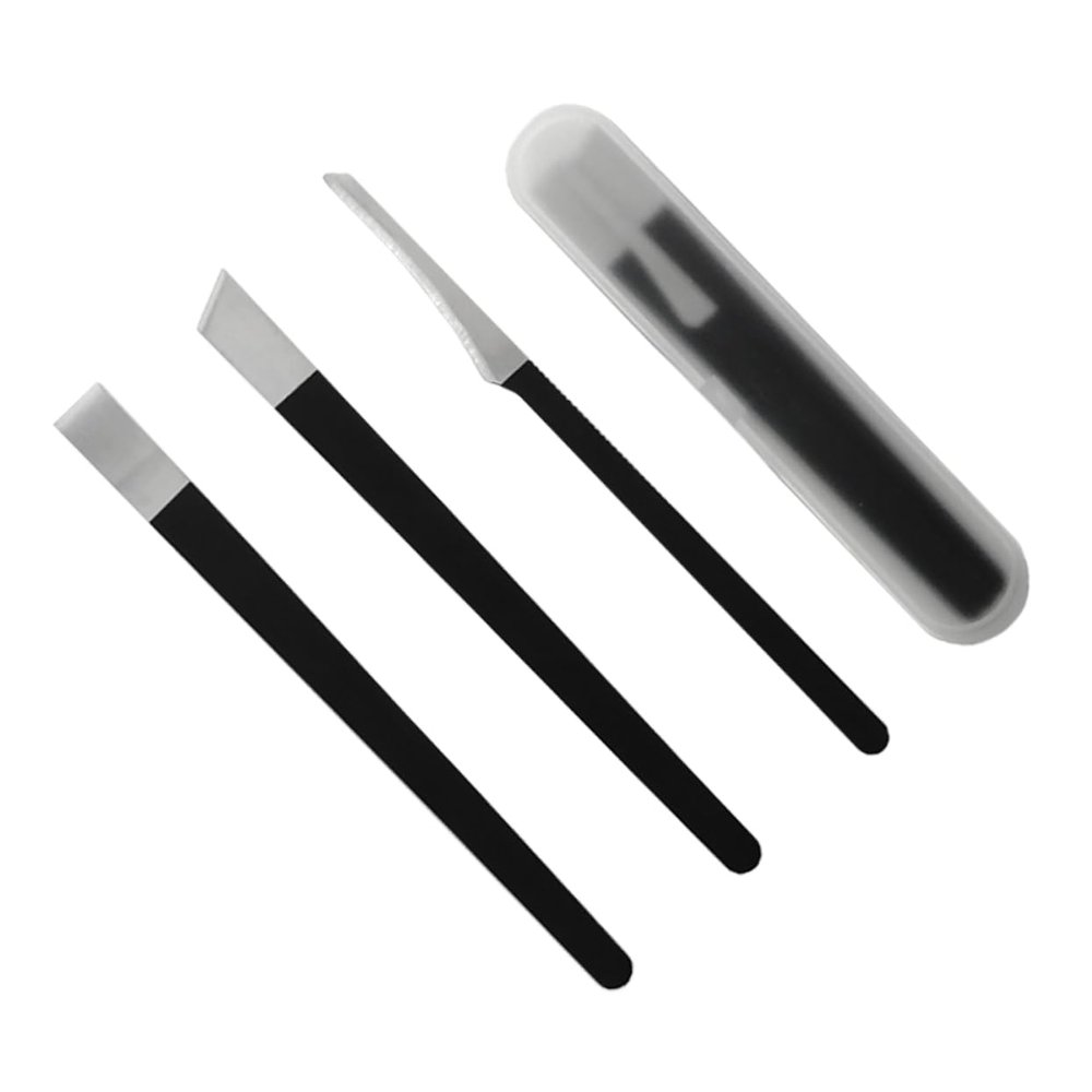 4pcs Foot Nail Cutters Carbon Steel Pedicure Trimmers with Bag