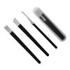 4pcs Foot Nail Cutters Carbon Steel Pedicure Trimmers with Bag view 1