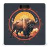 Weighing Scale for Body Weight Scales Digital Scale Portable Smart Wild American Bison Mountains Printed Bathroom Scale view 1