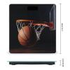 Weighing Scale for Body Weight Scales Digital Scale Portable Smart Basketball Printed Bathroom Scale view 2