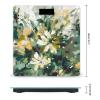 Weighing Scale for Body Weight Scales Digital Scale Portable Smart Light Yellow Dark Green Printed Bathroom Scale view 2