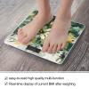 Weighing Scale for Body Weight Scales Digital Scale Portable Smart Light Yellow Dark Green Printed Bathroom Scale view 4