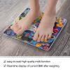 Weighing Scale for Body Weight Scales Digital Scale Portable Smart Flowers and Cat Printed Bathroom Scale view 4