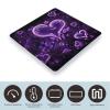 Weighing Scale for Body Weight Scales Digital Scale Portable Smart Purple Love Printed Bathroom Scale view 3