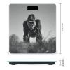 Weighing Scale for Body Weight Scales Digital Scale Portable Smart Gorilla in The Grass Printed Bathroom Scale view 2