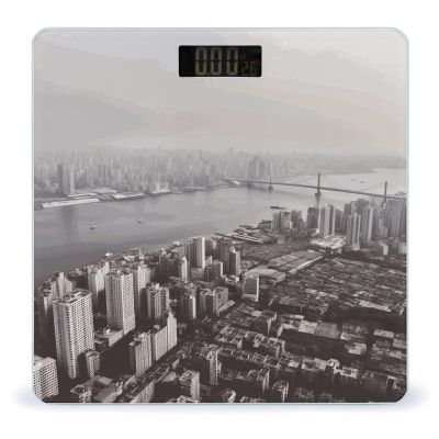 Weighing Scale for Body Weight Scales Digital Scale Portable Smart Mumbai City Printed Bathroom Scale