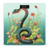 Weighing Scale for Body Weight Scales Digital Scale Portable Smart Snake and Flower Printed Bathroom Scale view 1