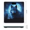 Weighing Scale for Body Weight Scales Digital Scale Portable Smart Wolfs Printed Bathroom Scale view 2