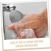 Ciieeo Stainless Steel Soap Bar Odor Remover Portable Odor Absorber Soap for Home and Cooking for Kitchen Sink and Bathroom view 3