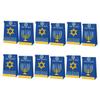 Outanaya 12Pcs Hanukkah Theme Paper Bags Convenient Festival Supplies Bags for Candy Treats for Holiday Parties and Celebrations view 1