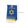 Outanaya 12Pcs Hanukkah Theme Paper Bags Convenient Festival Supplies Bags for Candy Treats for Holiday Parties and Celebrations view 2
