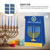 Outanaya 12Pcs Hanukkah Theme Paper Bags Convenient Festival Supplies Bags for Candy Treats for Holiday Parties and Celebrations view 3