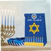 Outanaya 12Pcs Hanukkah Theme Paper Bags Convenient Festival Supplies Bags for Candy Treats for Holiday Parties and Celebrations view 4