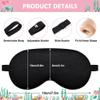 2 Pcs Sleep Mask for Kids,Cute Blackout Kid Eye Mask, Girls Eye mask for Kids Teen,Unicorn Sleep Mask with Adjustable Strap for Home Party Children's Travel Soft Eye Cover Blindfold (Unicorn + Ocean) view 2