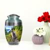 Casketique Cat Funeral Urns for Human Ashes Adult Female - Large Blue Burial Urns for Adult Male - Wilderness Memorial Urn for Loss of Mom - Cremation Urn for Human Ashes Male & Female - 10 Inch view 4