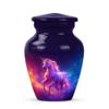 Casketique Unicorn Funeral Urns for Adult Male 1 Large 4 Keepsake - Pink Burial Urn for Ashes for Women - Blue Cremation Urn - Memorial Urns for Human Ashes Adult Female - 10 & 3 Inch view 2