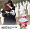 Casketique Unicorn Tiny Funeral Urn for Ashes for Women - Mini Pink Burial Urns for Adult Male - Keepsake Cherry Blossom Cremation Urn - Small Memorial Human Urns for Ashes Adult Female - 3 Inch view 4