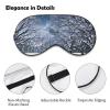 Light Blocking Winter Snow Falling in The Park Sleep Mask for Men and Women with Adjustable Elastic Strap Eye Mask for Side Sleepers view 3