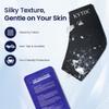 Ankle Ice Pack Wrap Reusable Gel Cold Compression Sleeve for Swelling, Sprained Ankle, Achilles Tendonitis & Plantar Fasciitis Relief Black (Pack of 2)Small/Medium view 4