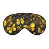 Light Blocking Yellow Flowers Butterflies Sleep Mask for Men and Women with Adjustable Elastic Strap Eye Mask for Side Sleepers view 1