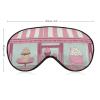 Light Blocking Ice Cream Store Color Sleep Mask for Men and Women with Adjustable Elastic Strap Eye Mask for Side Sleepers view 2