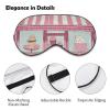 Light Blocking Ice Cream Store Color Sleep Mask for Men and Women with Adjustable Elastic Strap Eye Mask for Side Sleepers view 3